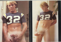 Blond & Hard V1#1 Troy And Carl 1985 Two Solo Beefcake Men 48pg Eros Magcorp M23584