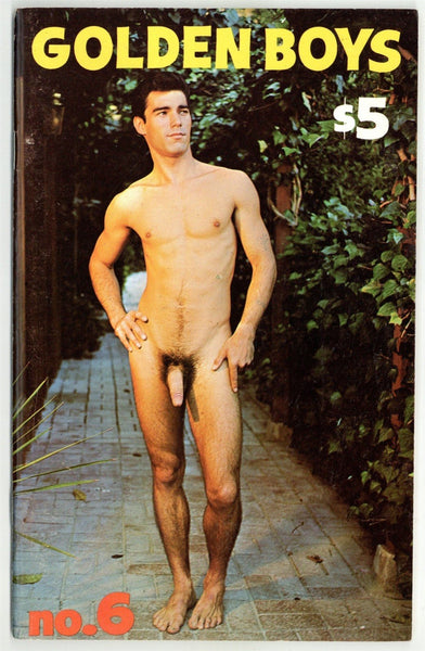 Golden Boy #6 Calafran 1967 AMG Kris Of Chicago Star Physique 52pg Vintage Gay Pinup Magazine M23396