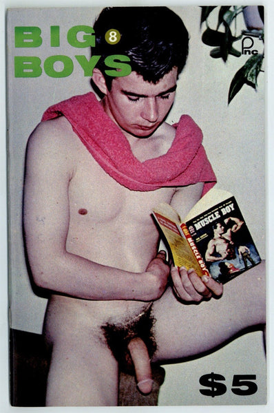 Big Boys #8 H. Lynn Womack 1968 Vintage Gay Fizeek Magazine 48pg Potomac News Company Physique Digest M23341