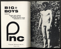 Big Boys #8 H. Lynn Womack 1968 Vintage Gay Fizeek Magazine 48pg Potomac News Company Physique Digest M23341