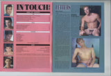 In Touch 1993 Adam Hart Chris Anthony 100pgs Eddie Acosta Gay Magazine M23392