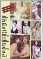 Fling Favorites 1991 Candy Samples, Ebony Ayes, Chesty Morgan 68pgs Jayne Mansfield, Virginia Bell M23408