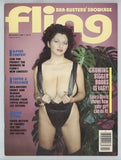 Fling Nov 1988 Nikki King Big Boobs 84pgs All Busty Voluptuous Women M23413