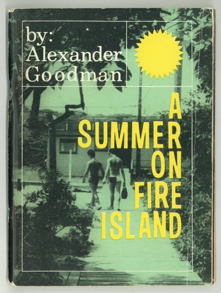 A Summer On Fire Island 1966 Alexander Goodman Guild Press Gay Herman Womack