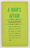 A Man's Affair by Alan Fair 1968 Gay Romance Companion Greenleaf CB563 Vintage B17