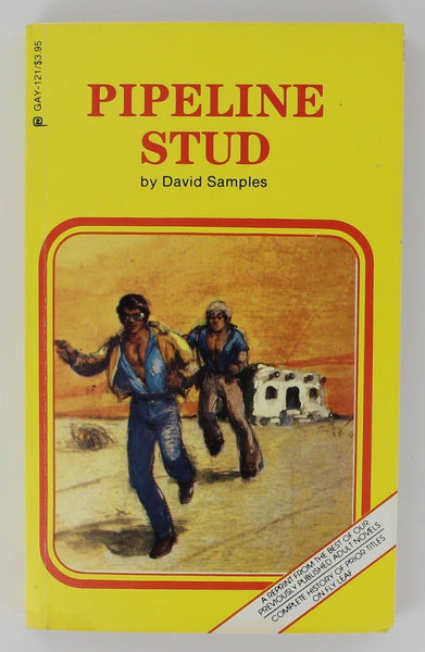 Pipeline Stud by David Samples 1984 Arena 121 FINE Beefcake Gay Pulp Fiction B25