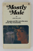 Mostly Male by Jess Ballard 1984 Cameo Library CC-166 Vintage Gay Pulp Novel B28