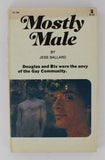 Mostly Male by Jess Ballard 1984 Cameo Library CC-166 Vintage Gay Pulp Novel B28