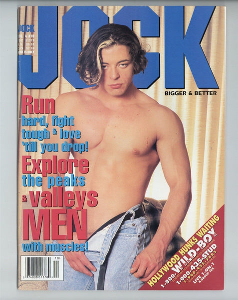 Jock 1995 GT Publishing JT Sloan, Vince Rockland, Chip Daniels 100pgs Drew Waters Forum Studios Gay Magazine M23458