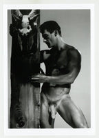 Tony Ganz 1995 Colt 5x7 Jim French Classic Physique Well Endowed Beefcake Gay Nude J10260