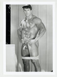 Dave Sansone/Justin Brooks Colt 5x7 Jim French Defined Muscles Gay Nude Photo J10297