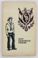 Young, Wild & Sexy by Bob Cochran 1970 Vintage Gay Pulp 154p Gay Parisian Press GPP104 Homoerotica Novel B34