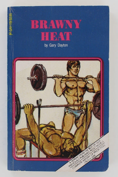Brawny Heat by Gary Dayton 1987 Arena GAY-119 Pulp Fiction Homoerotic Beefcake