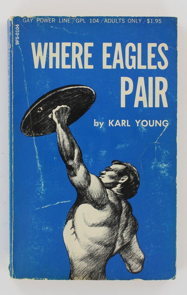 Where Eagles Pair by Karl Young 1971 Gay Power Line GPL-104 Pulp Fiction B35