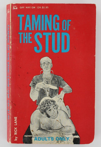 Taming Of The Stud by Rick Lane 1970 Gay Way GW124 Vintage Pulp Fiction Book B37