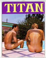 Titan V1 #4 Vintage Gay Nude Physique Magazine 1967 Wyngate & Bevins 52pg Male Beefcake Pictorial M23522