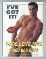 In Touch 1993 Jesse Tyler, Matt Gunther 100pgs Falcon Studios, Brad Posey Gay Magazine M23537