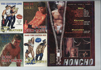 Honcho 1995 Hound Dog Productions, Studio RCO 100pgs The Bear Vintage Gay Magazine M23538