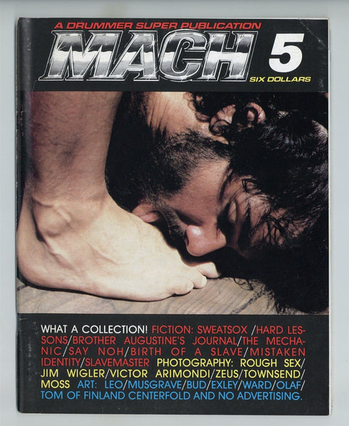 Mach Quarterly 1983 Jim Wigler, Tom Of Finland, Larry Townsend 80pgs Vintage Gay Leather Magazine M23547
