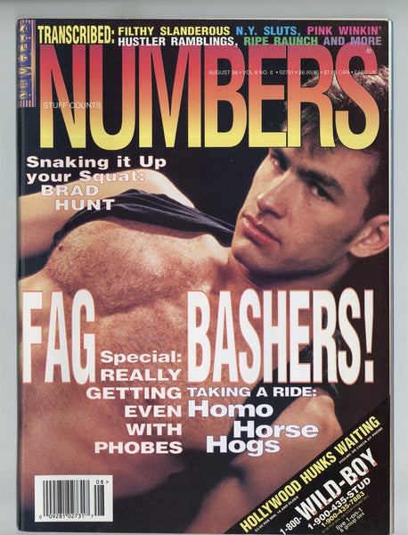 Numbers 1996 Klinger Publications Cutter West, Marcus Texeria 100pgs Kristen Bjorn, Hogan Maloney Gay Magazine M23553