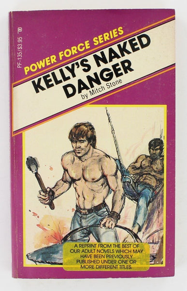 Kelly's Naked Danger by Mitch Stone 1985 Power Force PF135 Gay Pulp Fiction B93