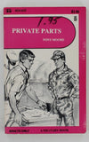 Private Parts by Tony Moore Surey Books HIS69 625 Vintage LGBT Gay Pulp PB7