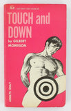 Touch Down by Gilbert Morrison 1971 Gay Way GW 110 Vintage Homo Erotic Pulp B116
