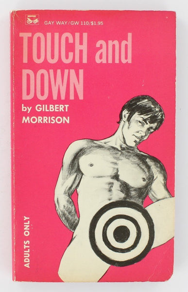 Touch Down by Gilbert Morrison 1971 Gay Way GW 110 Vintage Homo Erotic Pulp B116