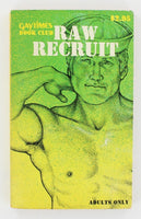 Vintage Gay Pulp Fiction 1980 Raw Recruit Gaytimes Book Club NM-12 Navy Star B99