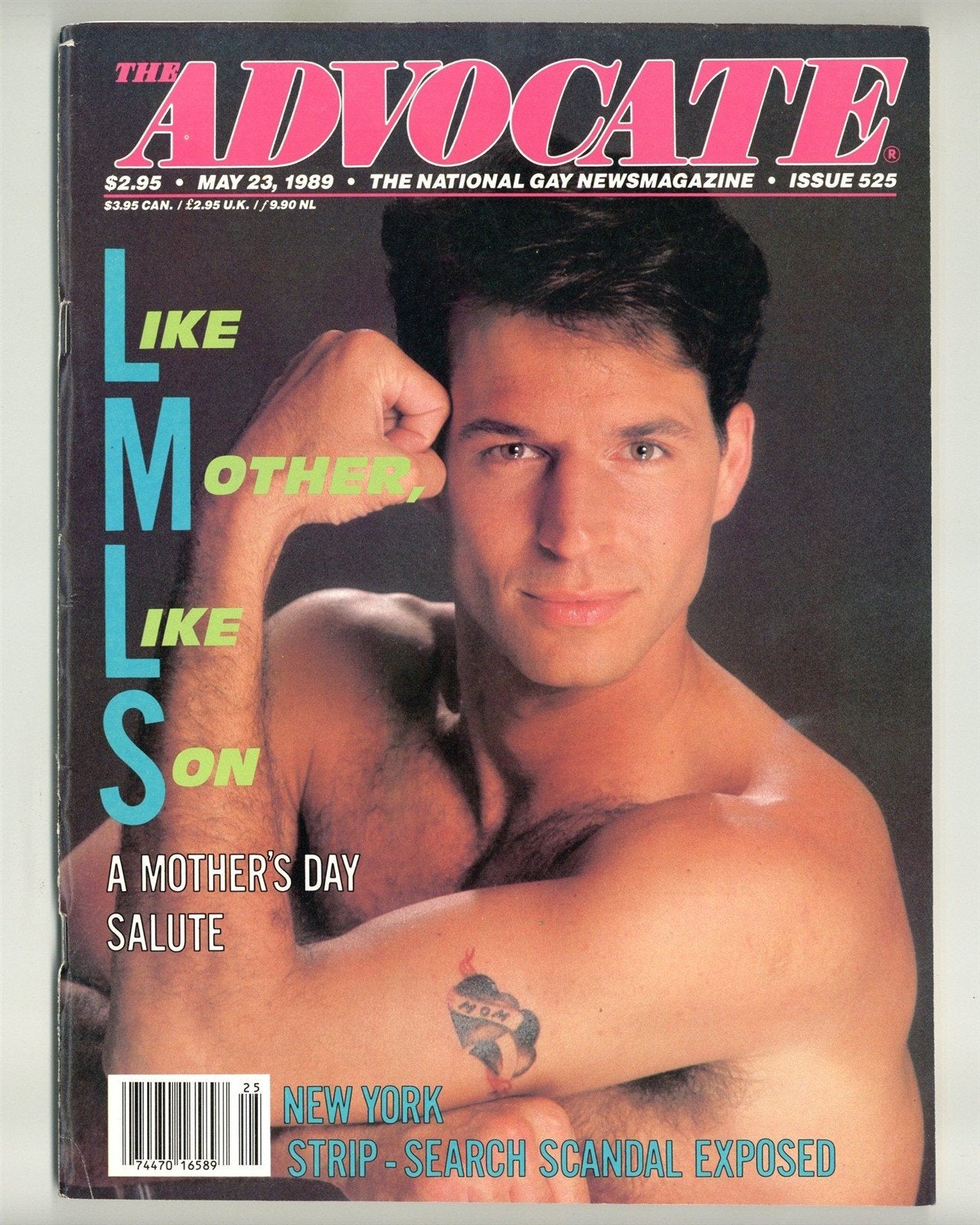 Advocate 1989 Roger Rutherford, Richard Armas 124pgs Vintage Gay Magaz –  oxxbridgegalleries