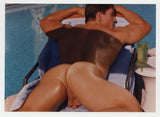 Tom Lee Suntanned Gorgeous Hunk 1994 Colt Studio Color 5x7 Beefcake Gay Photo J10398