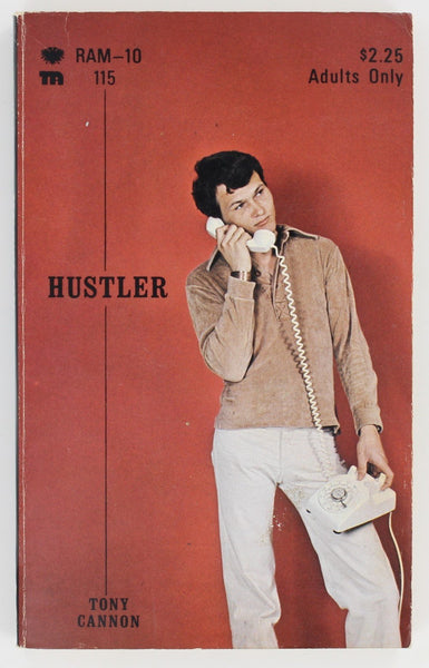 Gay Hustler by Tony Cannon 1974 Hamilton House RAM-10 Gay Pulp Homo Erotic PB