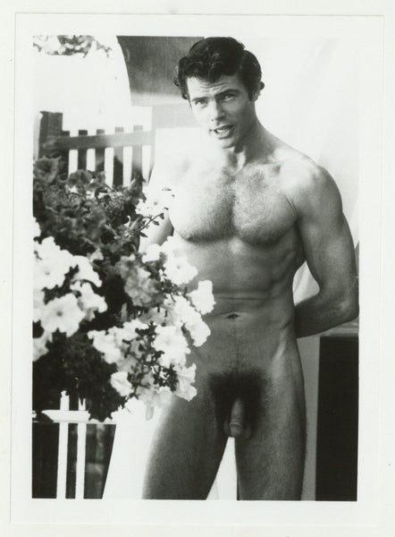 Jon Nicholson Gorgeous Beefcake 1980 Colt Studio Hairy Hunk 5x7 Vintage Gay Nude Photo J10436