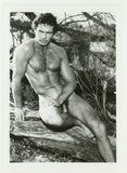 Jon Nicholson Outdoors Buff 1980 Colt Studio 5x7 Gay Nude Physique Photo J10442