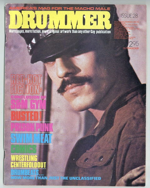 Drummer 1978 Alternate Publishing Leather Movement 80pgs Jim Knight Roy Dean Gay Magazine M23644