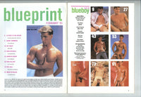 Blueboy Feb 1991 Kirk Vallant, Danny Summers, Andrew Bishop 100pgs Brad Mitchell, Kirk Vallant Gay Magazine M23658