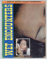 Wet Encounters V1#1 Black Ebony Interracial 1979 Hard Sex Hairy Female Magazine M23672