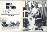 Teeny Floppers V5#2 Eros Goldstripe 1973 Fawn Faurote 56pgs Vintage Pinups Solo Women Magazine M23693