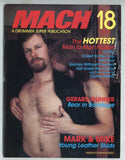 Mach #18 Drummer 1989 Desmodus Inc Jim Moss, Zeus Studios 68pgs Leather Gay Magazine M23712
