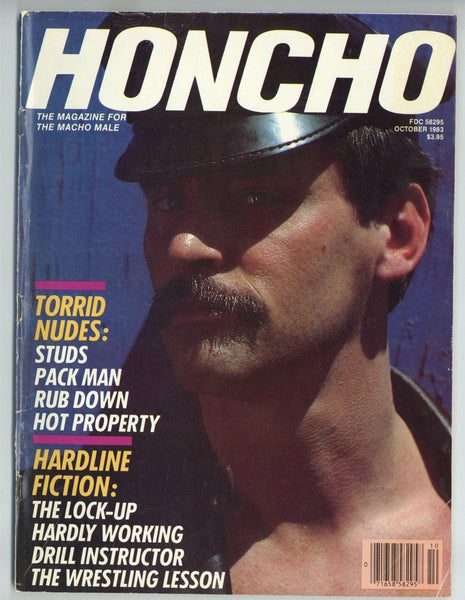 Honcho 1983 Modernismo Publishing Tom McCann, Falcon Studios, Cityboy 98pgs Zeus Studios Gay Magazine M23714