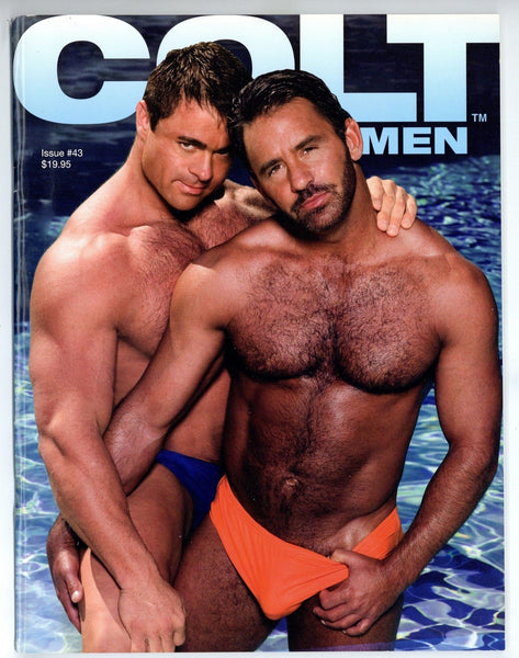 Colt Men #43 Tom Chase, Luke Garrett, Jason Kingsley, Carlo Masi,Gage Weston Gay Magazine M23762