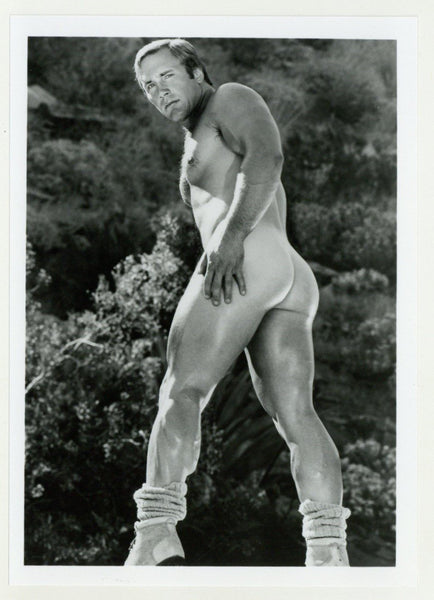 Gavin Reed 1986 Tanned Built Beefcake Colt Studios 5x7 Jim French Gay Physique Photo J10513