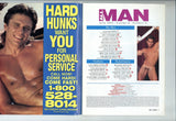 All Man 1992 Lex Baldwin, Catalina Video, Marco Studios 100pgs Roberto Roma Gay Magazine M23748