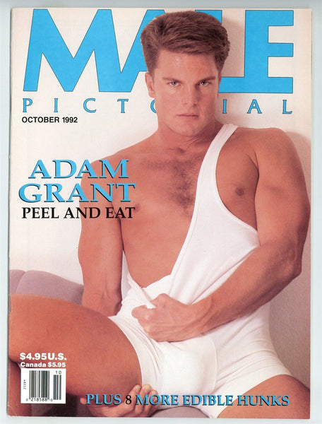 Male Pictorial Oct 1992 Adam Grant, Daniel Santero Liberation Pub 58pgs Tony Rivas Beefcake Gay Magazine M23750