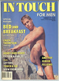 In Touch For Men #157 Feb 1990 Michael Moore Cover, Dakota Bradford, Chuck Thompson 100pgs Leo Angelo Beefcake Gay Magazine M23765