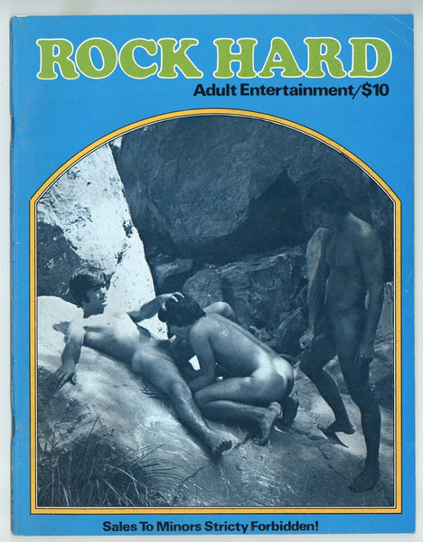 Rock Hard 1970 Vintage Gay Magazine 48pgs Gorgeous Beefcake Physique Hunks M23767