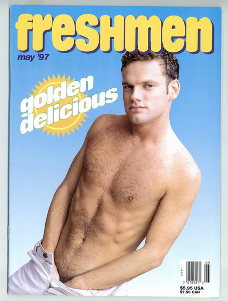 Freshmen May 1997 SLI Publishing Steve O'Donnell, Dave Russell, Butch 74pgs Rich Martin Vintage Gay Pinup Magazine M23774