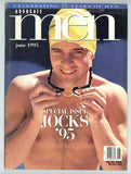 Advocate Men June 1995 Eric Evans, Michael J Cox 90pg Dirk Thomas Gay Magazine M23792