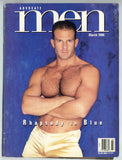 Advocate Men March 1996 Erik Strong, Mick O'Brien, Ted Matthews 90pgs Gay Pinup Magazine M23795