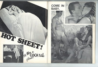 For Adults Only GSN 1971 Sexploitation Cinema 64pgs LSD Slasher Horror Film Erotica Magazine M23809